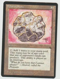 MAGIC THE GATHERING FELLWAR STONE THE DARK EDITION MINT/NEAR MINT - Image 1