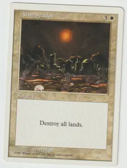 MAGIC THE GATHERING ARMAGEDDON 5th EDITION MINT/NEAR MINT - Image 1