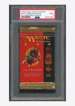 MTG PSA 9 Portal - Three Kingdoms 1999 F/P S.Chinese Pack - Image 1