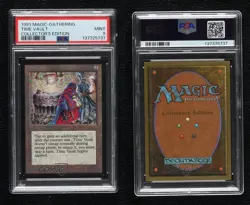 Time Vault Magic: Collectors' Edition Non-Playable Gold Backs PSA 9 MINT 1993 - Image 3