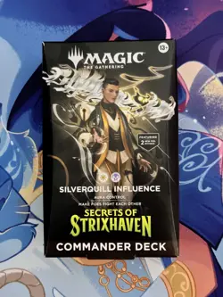 MTG Secrets of Strixhaven Commander Deck Silverquill Influence IN HAND SEALED - Image 1