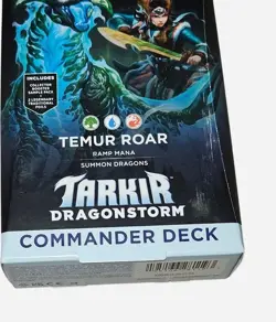 Temur Roar MTG Tarkir Dragonstorm Commander Deck *SEALED* - Image 1