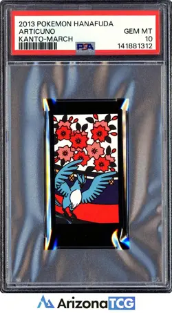 Pokemon 2013 Articuno Hanafuda Kanto-March GEM MINT PSA 10 - Image 1