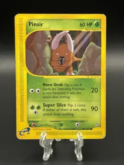 Pokemon TCG - Pinsir - Common AQ Aquapolis 101/147 - Image 1