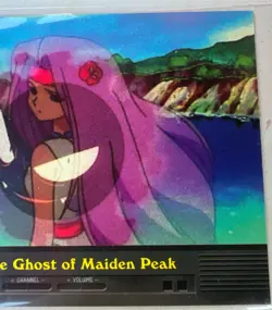 Pokemon Topps GHOST OF MAIDEN PEAK EP19 TV Animation Edition Blue Logo NM-MT ❤ - Image 4