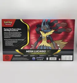 Pokemon TCG Mega Lucario ex Premium Figure Collection Box Factory Sealed - Image 2