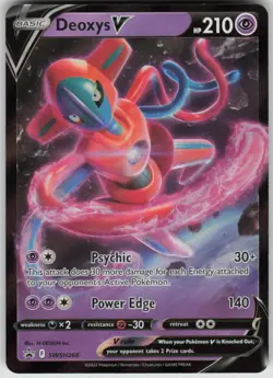Pokemon Deoxys V Promo SWSH: Sword & Shield Promo Cards SWSH266 NM - Image 1