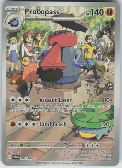 Pokemon Probopass Illustration Rare SV06: Twilight Masquerade 182/167 NM - Image 1