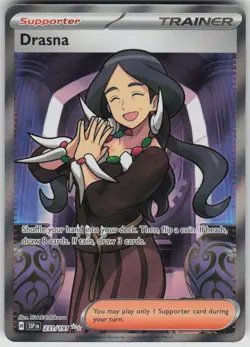 Pokemon Drasna Ultra Rare SV08: Surging Sparks 231/191 NM - Image 1