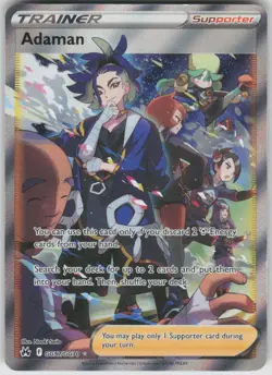 Pokemon Adaman Ultra Rare Crown Zenith: Galarian Gallery GG57/GG70 NM - Image 1