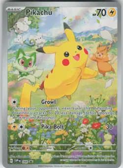 Pokemon Pikachu - Promo SV: Scarlet & Violet Promo Cards 088 NM - Image 1