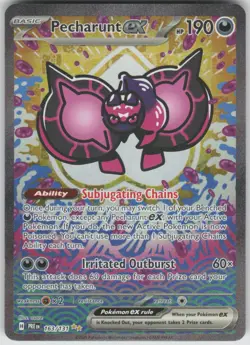 Pokemon Pecharunt ex Special Illustration Rare SV: Prismatic Evolutions 163/131 - Image 1