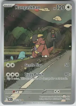 Pokemon Kangaskhan Illustration Rare SV10: Destined Rivals 204/182 NM - Image 1