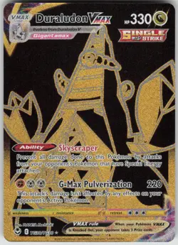 Pokemon Duraludon VMAX (Secret) Secret Rare SWSH12: Silver Tempest Trainer Galle - Image 1