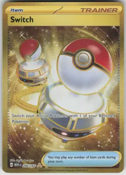 Pokemon Switch Hyper Rare SV: Scarlet & Violet 151 206/165 NM - Image 1