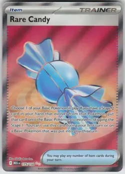 Pokemon Rare Candy - Ultra Rare ME01: Mega Evolution 175/132 NM - Image 1
