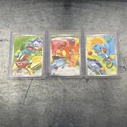 Pokemon TCG First Partner Illustration Collection Series 1 Kanto GEN 1 Set Cards - Image 1