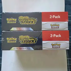 Pokemon Surging Sparks ETB + Booster Bundle (2 Pack) ~ Costco Packs - Image 3