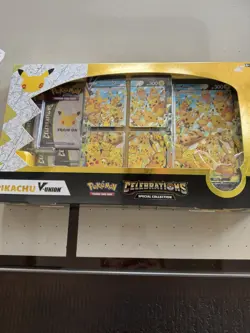 Pokemon Celebrations 25th Anniversary Pikachu V-union Premium Playmat Collection - Image 1