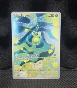 Pokemon TCG Budew 221/217 Ascended Heroes Illustration Rare - Image 1