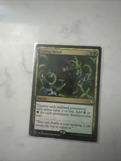 MTG Culling Ritual Phyrexia: All Will Be One Commander 117 Regular Rare - Image 1