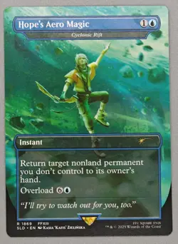 MTG x FINAL FANTASY SECRET LAIR - HOPE'S AERO MAGIC #1869 NON-FOIL - Image 1