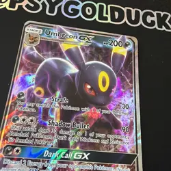 Pokemon TCG Umbreon GX Sun Moon 80/149 Holo Ultra Rare Played B20 - Image 2