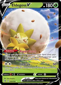 Eldegoss V 019/192 | SWSH - Rebel Clash | Ultra Rare | Pokemon - Image 1