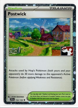 Play! Pokemon Prize Pack 7 Journey Together Cosmo Holo 154/159 Postwick - Image 1
