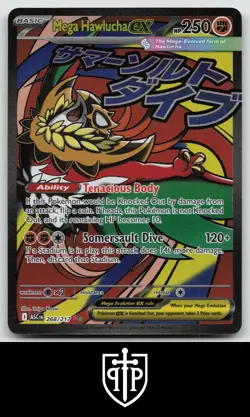 Pokemon - Mega Hawlucha ex 268/217 Ascended Heroes - Mega Attack Rare - NM - Image 1