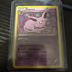 POKEMON UNGRADED ESPEON - BW92 HOLO P BLACK AND WHITE PROMO LP - Image 1