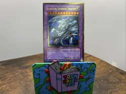 Blue-Eyes Ultimate Dragon GLD1-EN028 Gold Series Limited Edition - Image 1