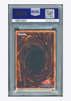 Yu-Gi-Oh PSA 10 Gaia the Fierce Knight UR 2016 20th Vol.1 Japanese Error Label - Image 2