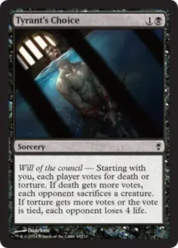 Tyrant's Choice - Light Play MTG Conspiracy - Image 1