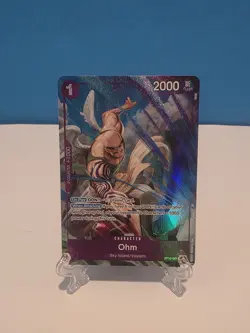 One Piece CCG Ohm OP15-061 Sky Island/Vassals Character Card Holo 2000 - Image 1