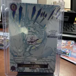 Lightning Dragon OP15-077 Event 6000 Power Main DON!! Draw 1 One Piece CCG EN - Image 1