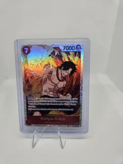 One Piece TCG | Portgas.D.Ace | OP02-013 SR Foil - Image 1