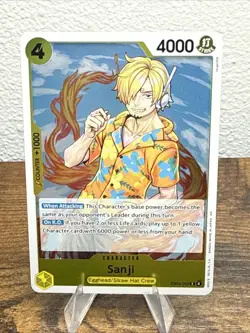 One Piece Sanji EB04-052 Rare Adventure on Kami's Island Foil English - Image 1