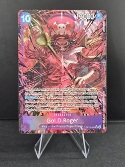 One Piece Carrying On His Will Gol D Roger OP13-064 Alternate Alt Art - Image 1