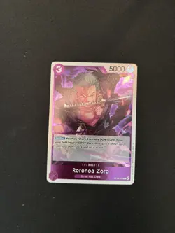 Roronoa Zoro Foil OP09-076 Emperors in the New World R One Piece NM - Image 1