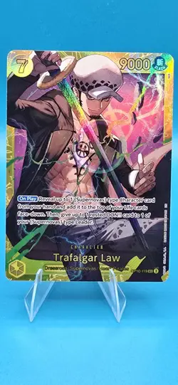 One Piece TCG Trafalgar Law OP10-119 SEC Royal Blood - Image 1