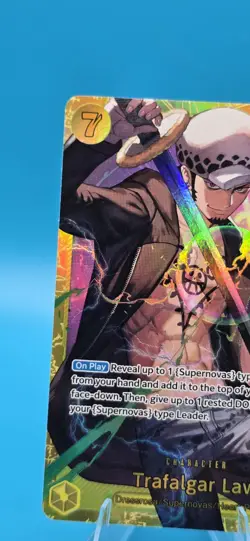 One Piece TCG Trafalgar Law OP10-119 SEC Royal Blood - Image 2