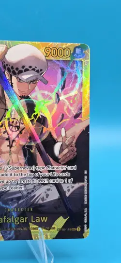 One Piece TCG Trafalgar Law OP10-119 SEC Royal Blood - Image 3