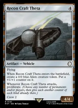 Recon Craft Theta R Foil #141 | PIP Fallout | MTG - Image 1