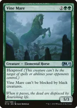 Vine Mare 2x FOIL M19 MTG Core Set 2019 Uncommon MINT green - Image 1