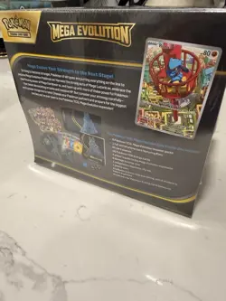 Pokemon TCG Mega Evolution Elite Trainer Box Lucario & Riolu Sealed - Image 3