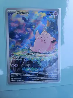 Clefairy 094/088 IR Full Art Holo – Pokemon TCG Perfect ORDER– Near Mint - Image 3