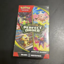 Pokemon TCG Mega Evolution—Perfect Order Booster Bundle 6 Packs - Image 1