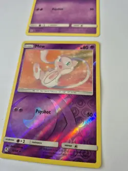 Mew 32/68 Rare Hidden Fates Pokemon Reverse Holo NM/M Non Holo - Image 2