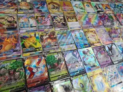 25 Pokemon Cards ULTRA RARE V, GX, EX, or LV.X CARD GUARANTEED! 100% AUTHENTIC! - Image 1